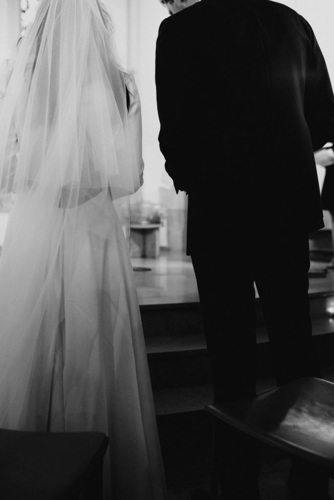 Photos des mariés de dos