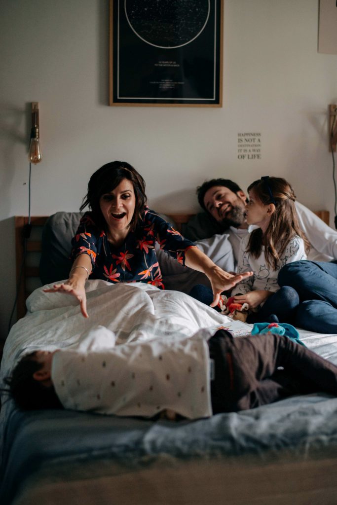 Séance photo en famille