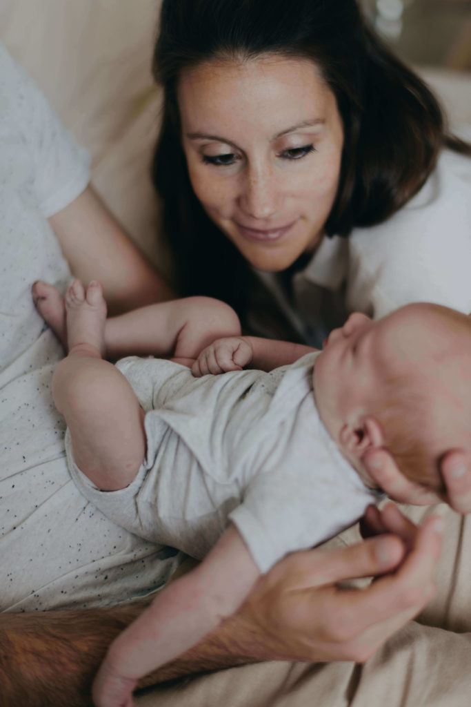 Couple après la naissance