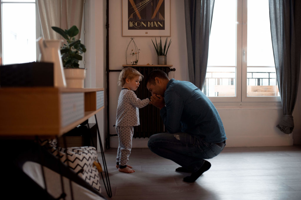 Photo papa et son fils