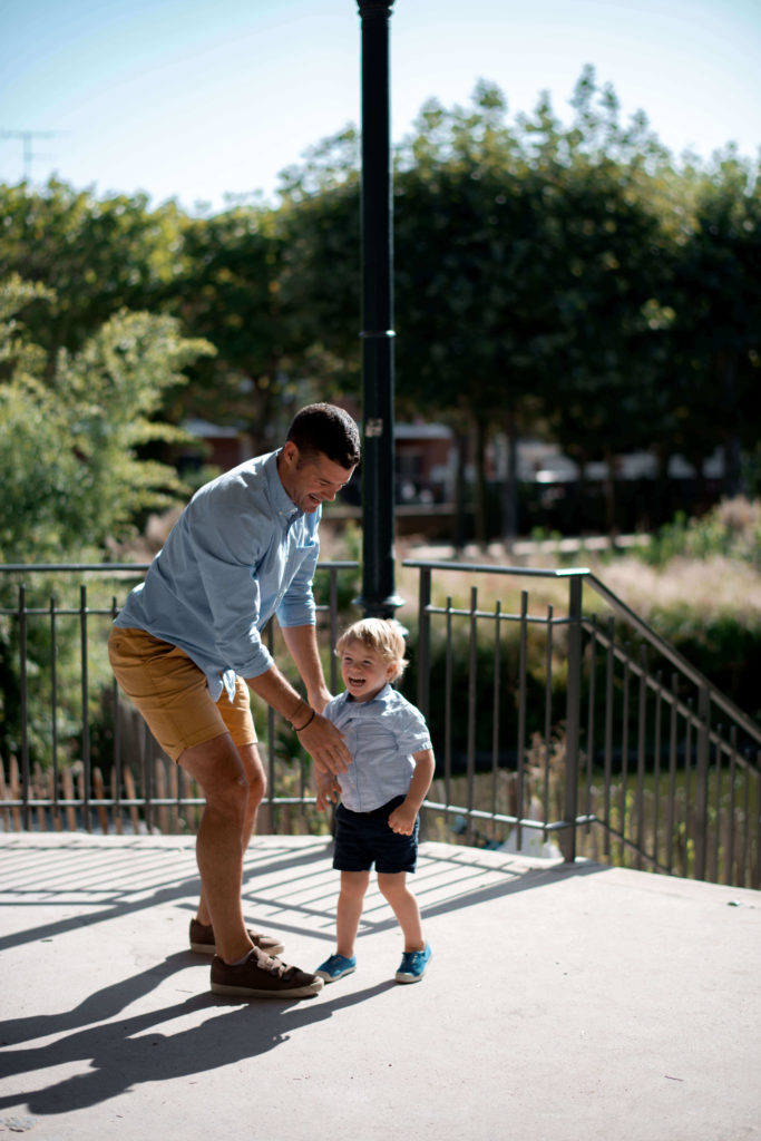 Photo papa et son fils