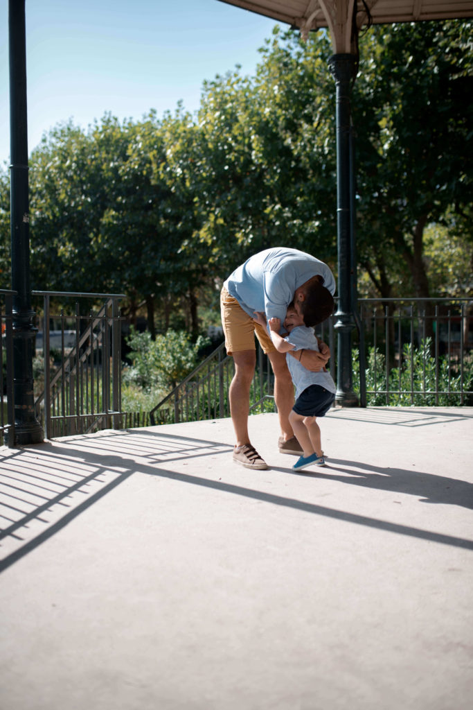 Photo papa et son fils