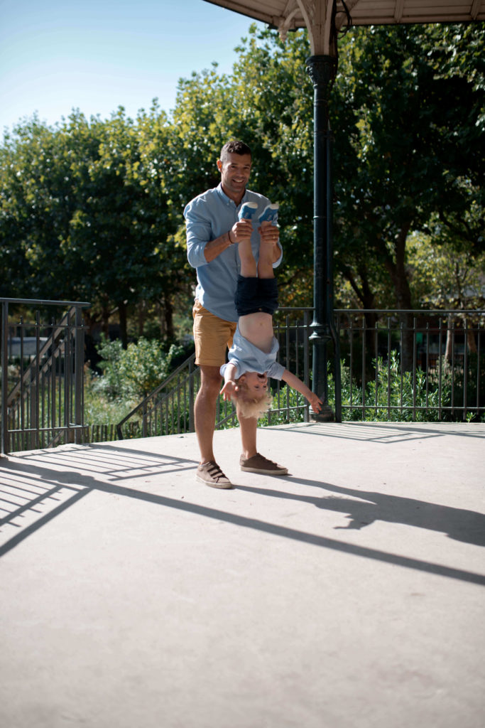 Photo papa et son fils