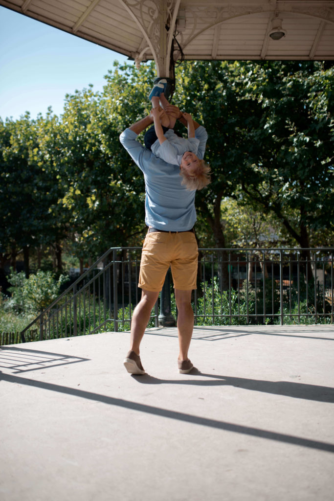 Photo papa et son fils