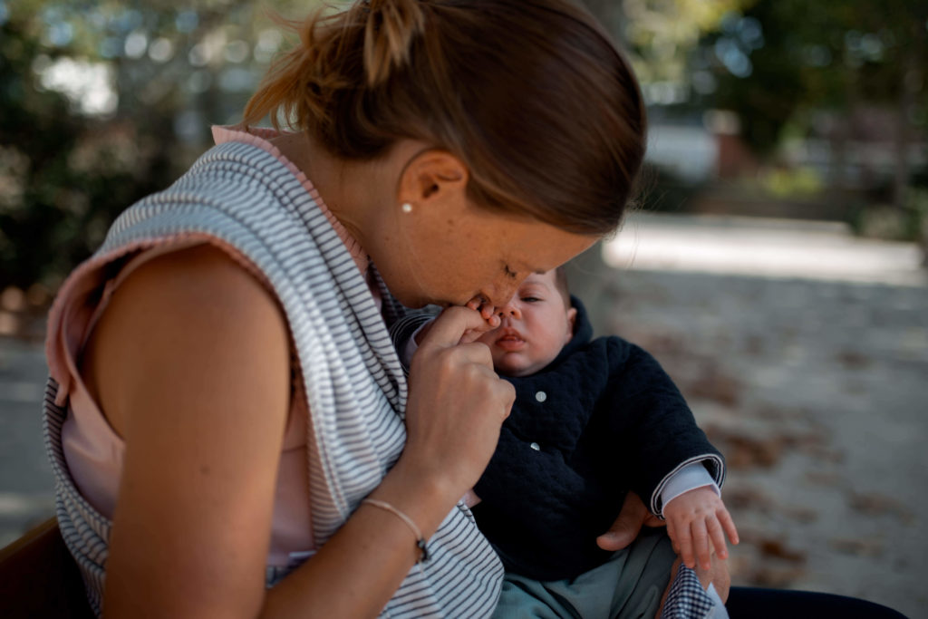 Maman et son bébé