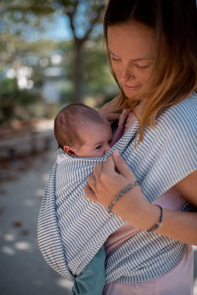 Maman et son bébé