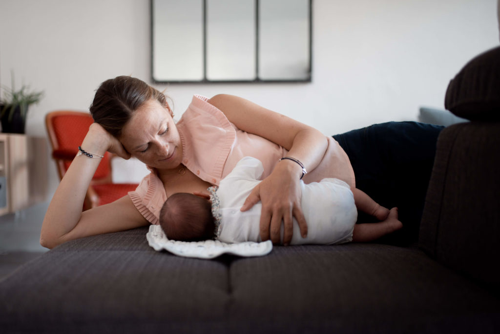 Maman et son bébé