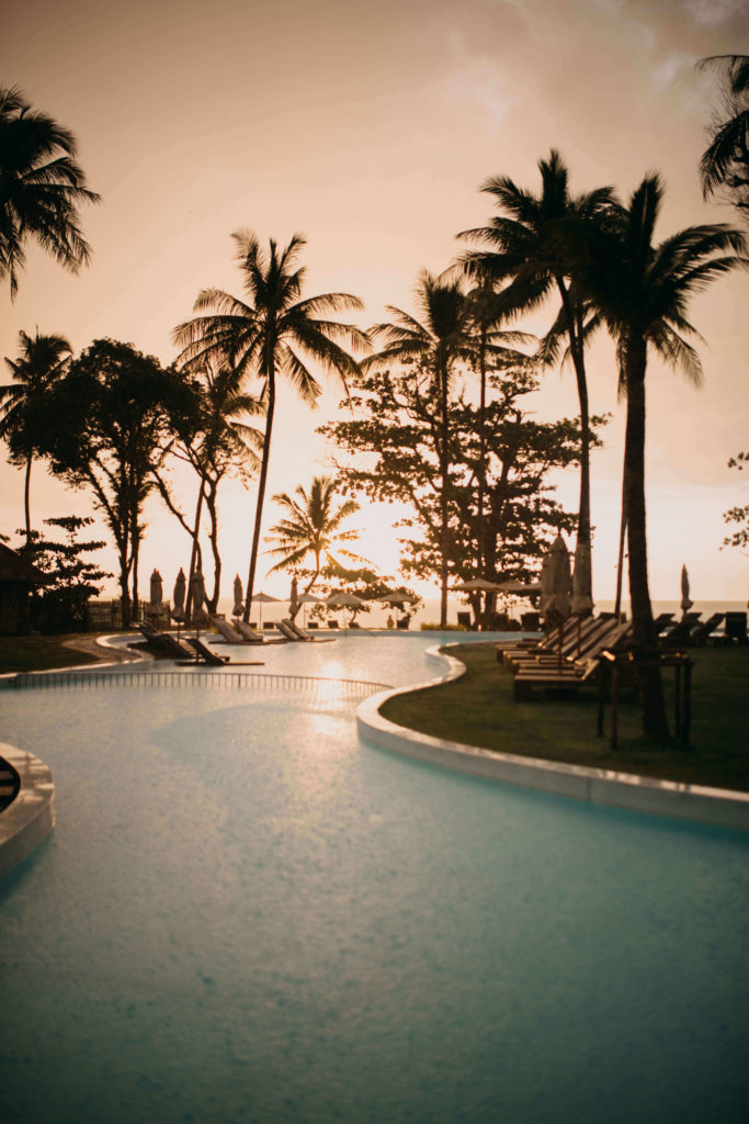 Piscine d'hotel en Thailande