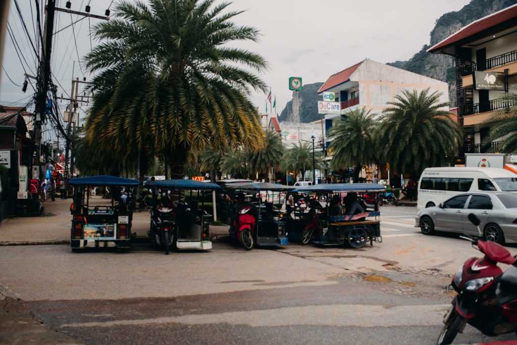 Tuk-tuk en Thailande