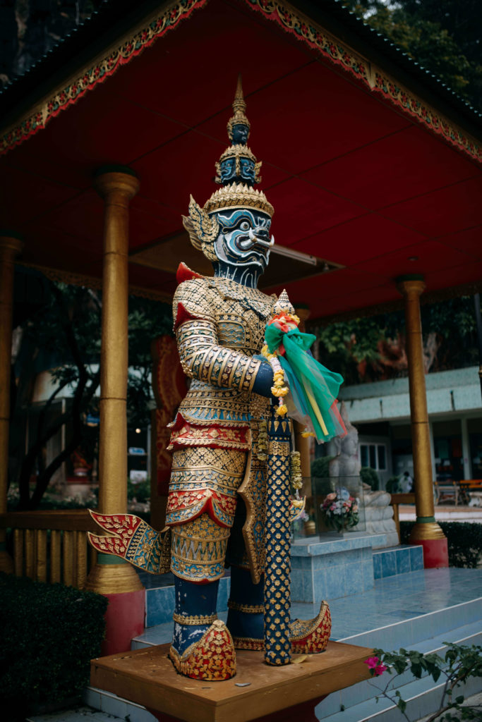 Statue d'un dieu Thailandais