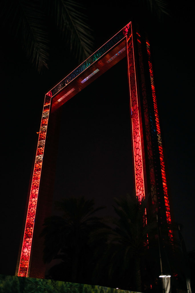 Dubaï Frame de nuit