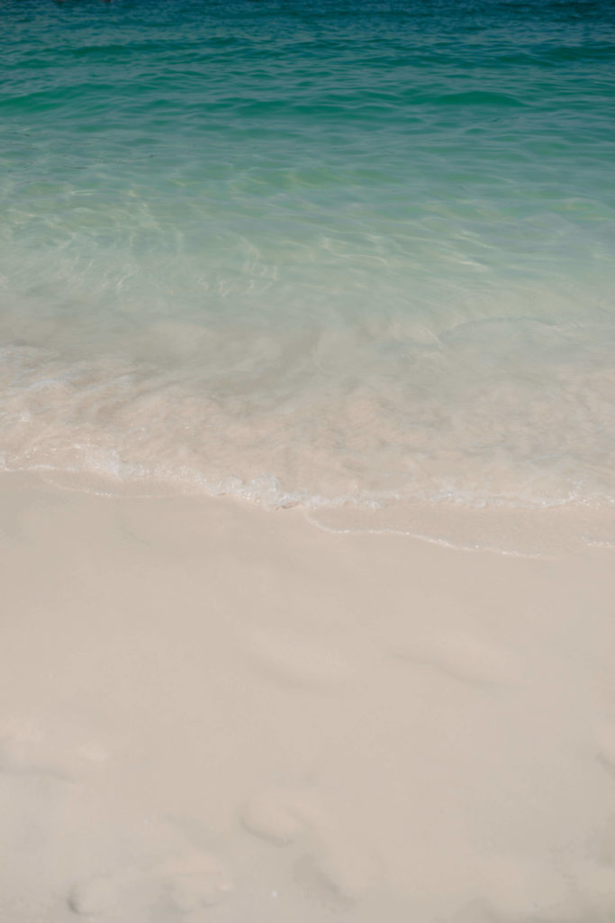 Sable au bord de la mer