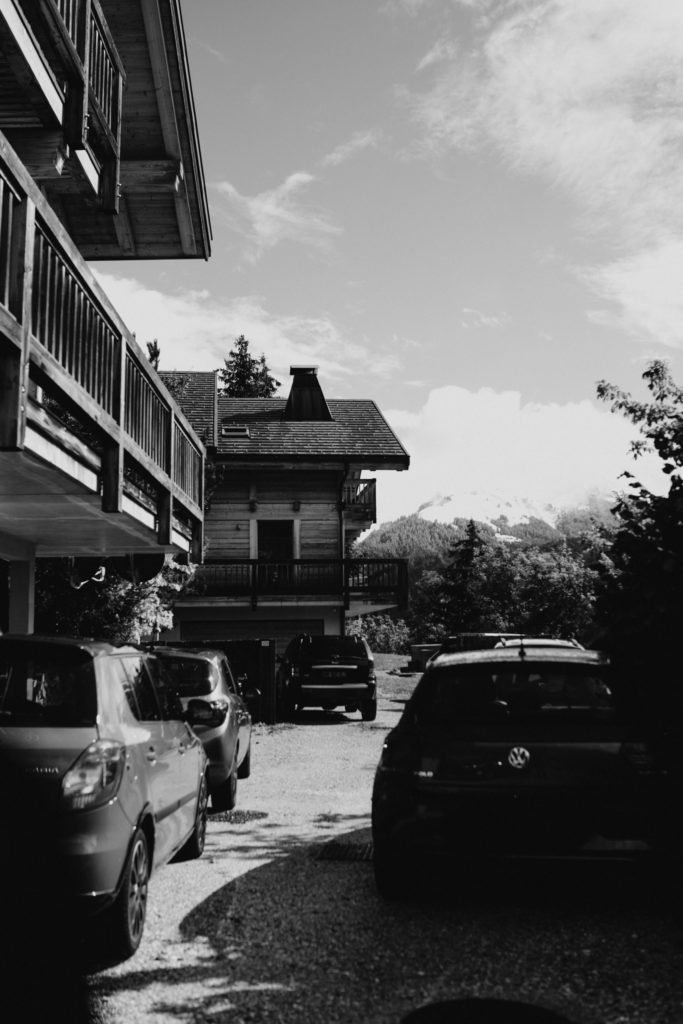 chalets à la montagne