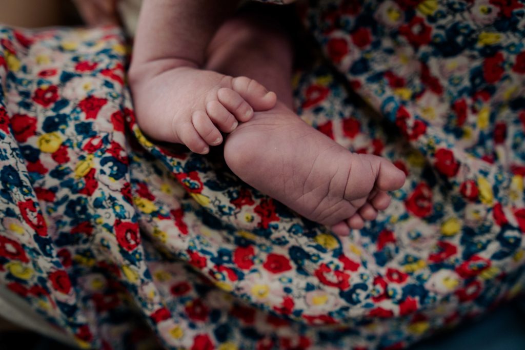 pieds de bébé
