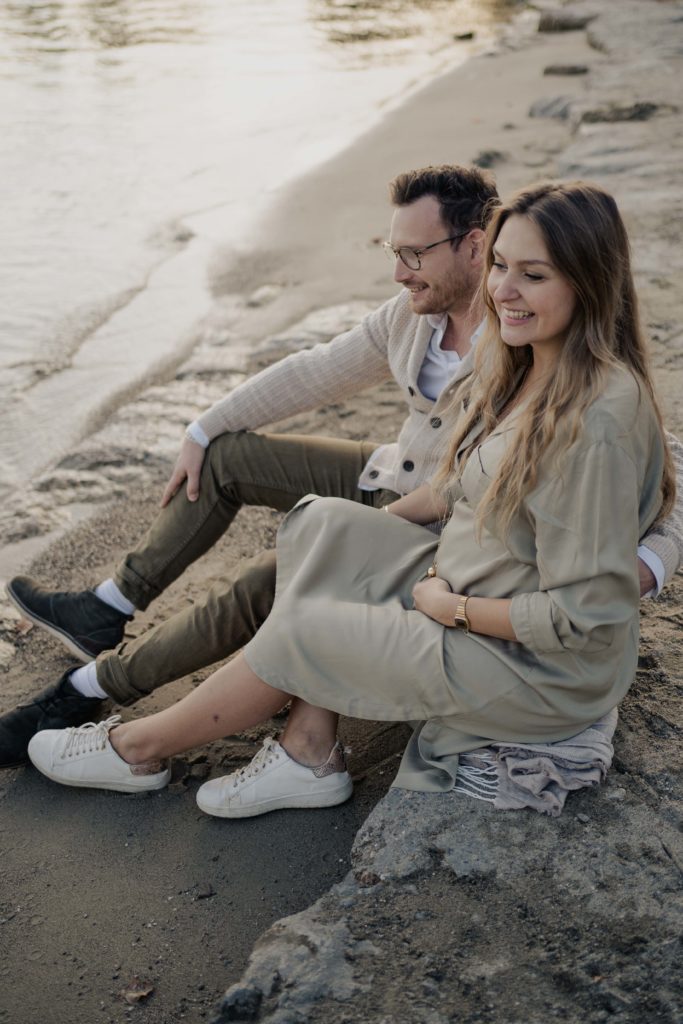 couple avec femme enceinte